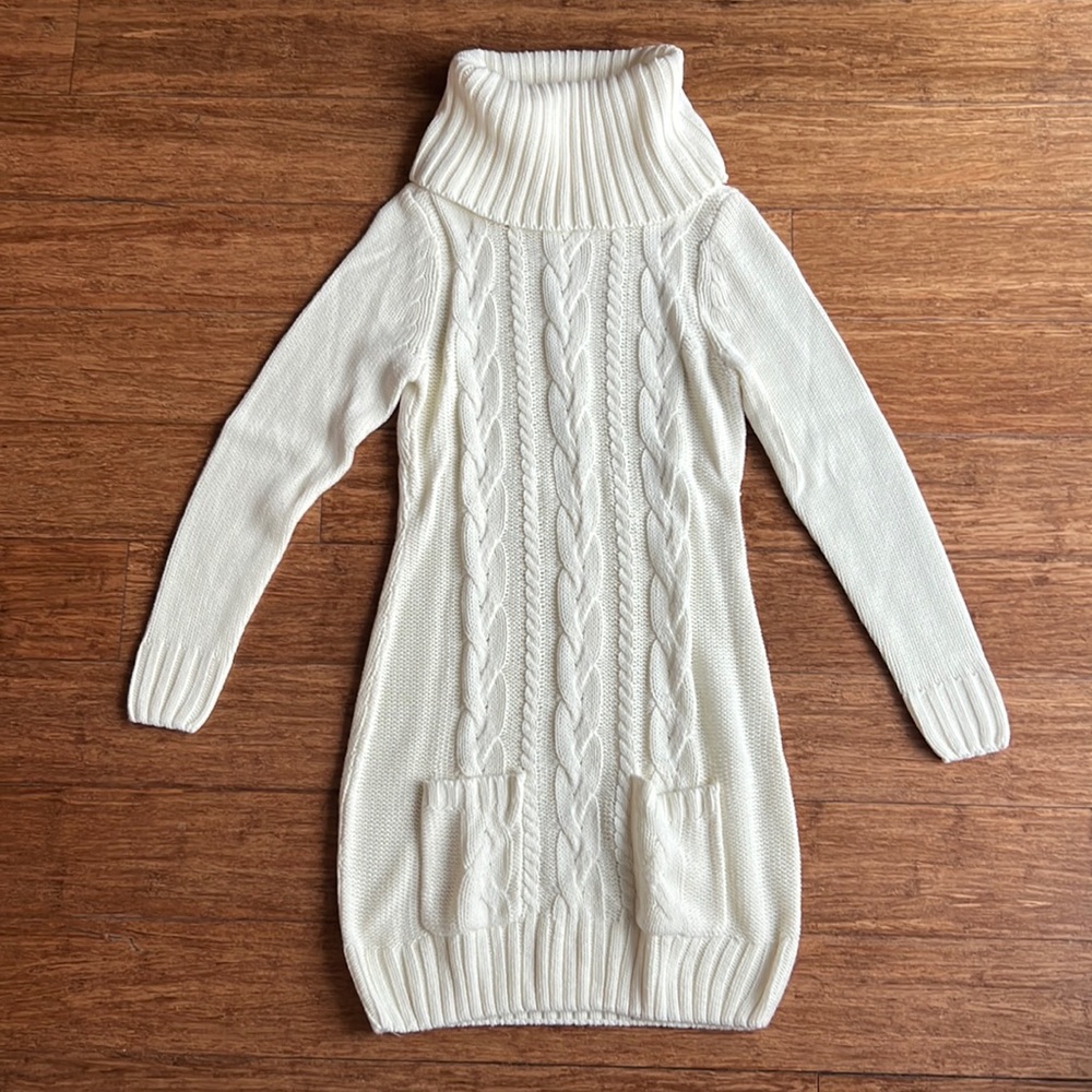 Cream Sweater Dress (Never Worn)